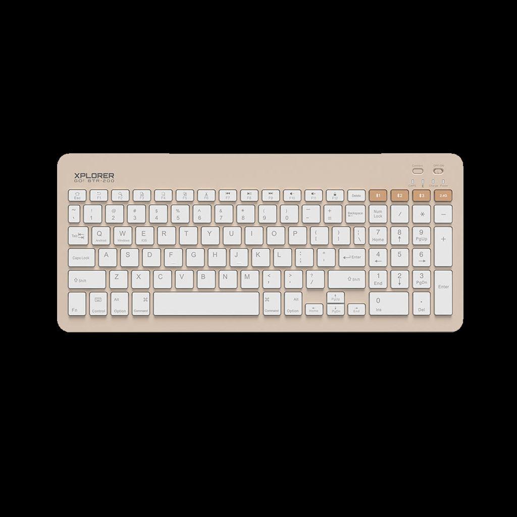 ALCATROZWIRELESSKEYBOARDXPLORERGOBTR200SAND