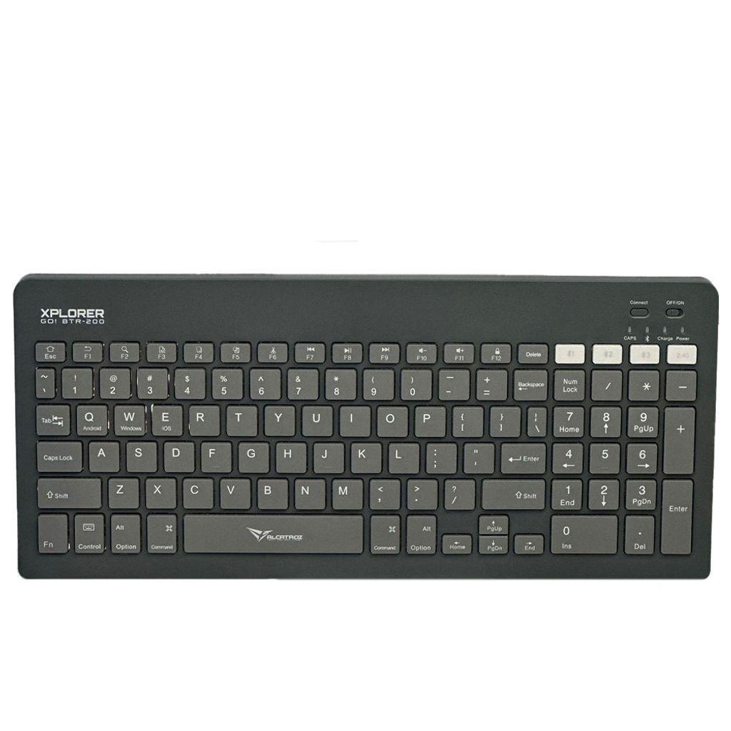 ALCATROZWIRELESSKEYBOARDXPLORERGOBTR200SLATE
