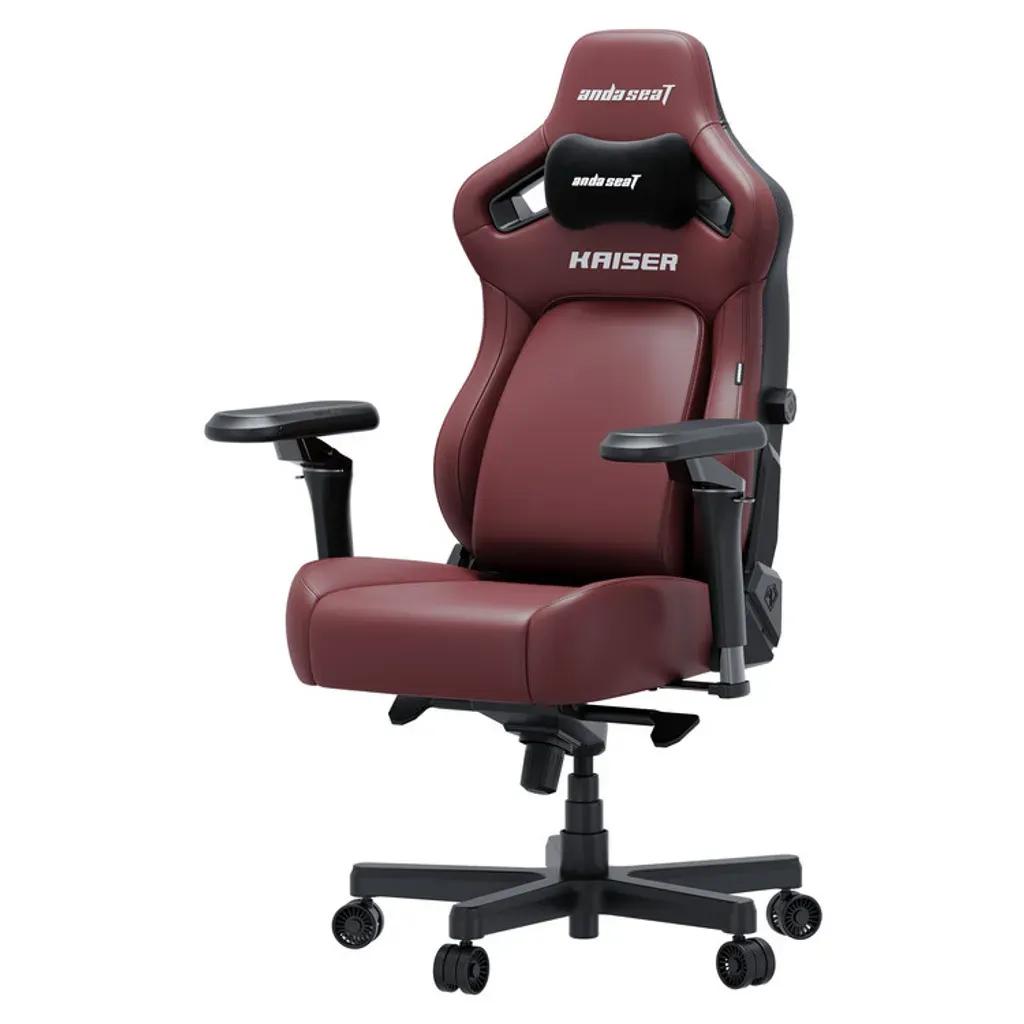 ANDASEATGamingChairKAISER-4V2XLMaroonwith6DArmrest