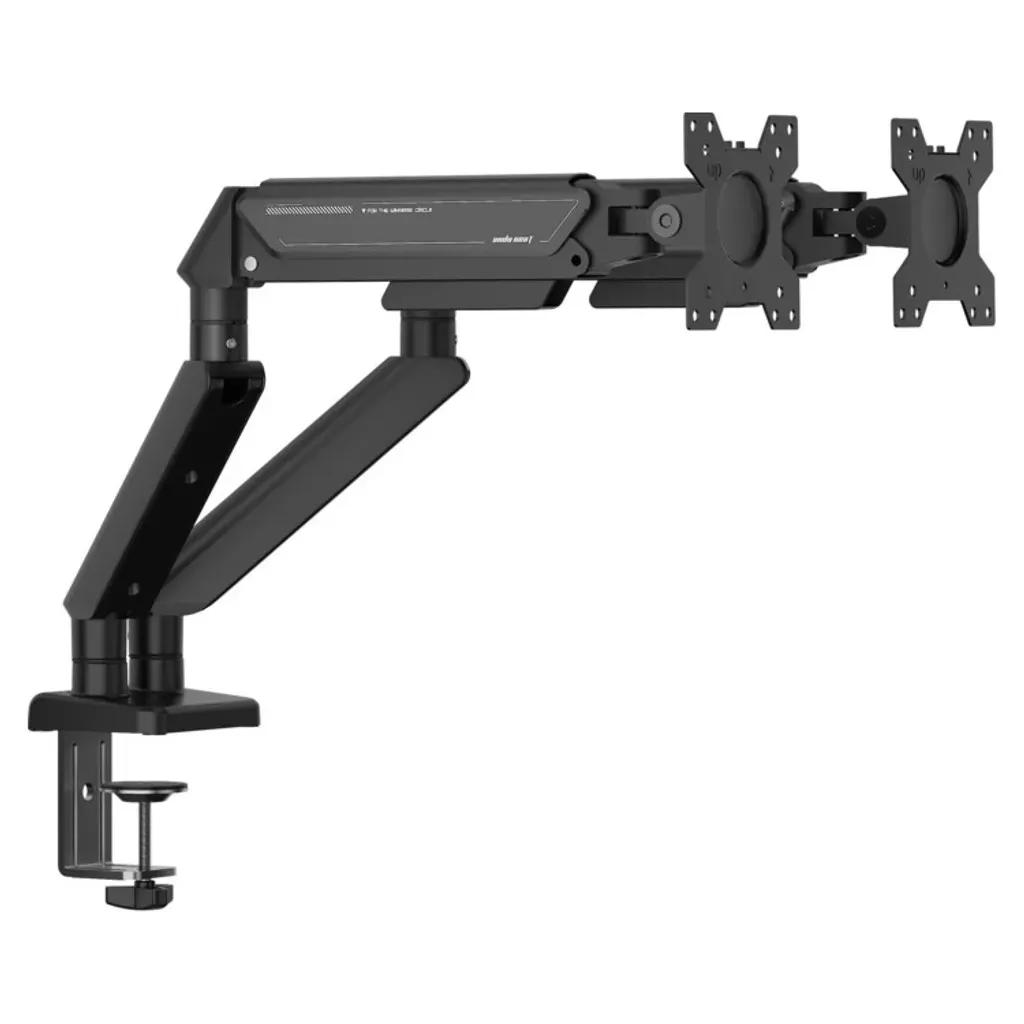 ANDASEATMonitorARMStandA6D-2SBlackDualWeightCapacityperScreen2-9kg