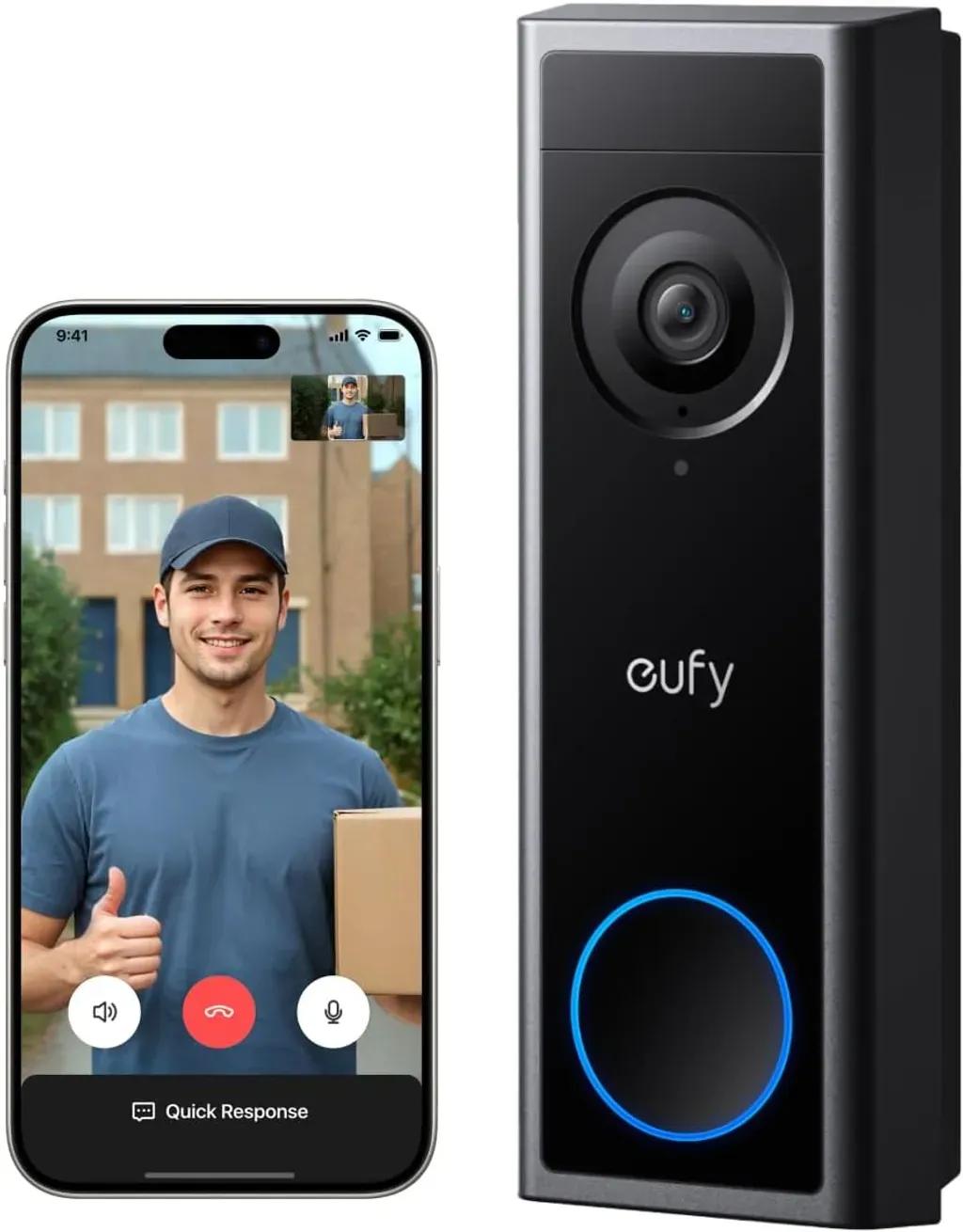 ANKEREufyVideoDoorbellC30BatteryPowered2K