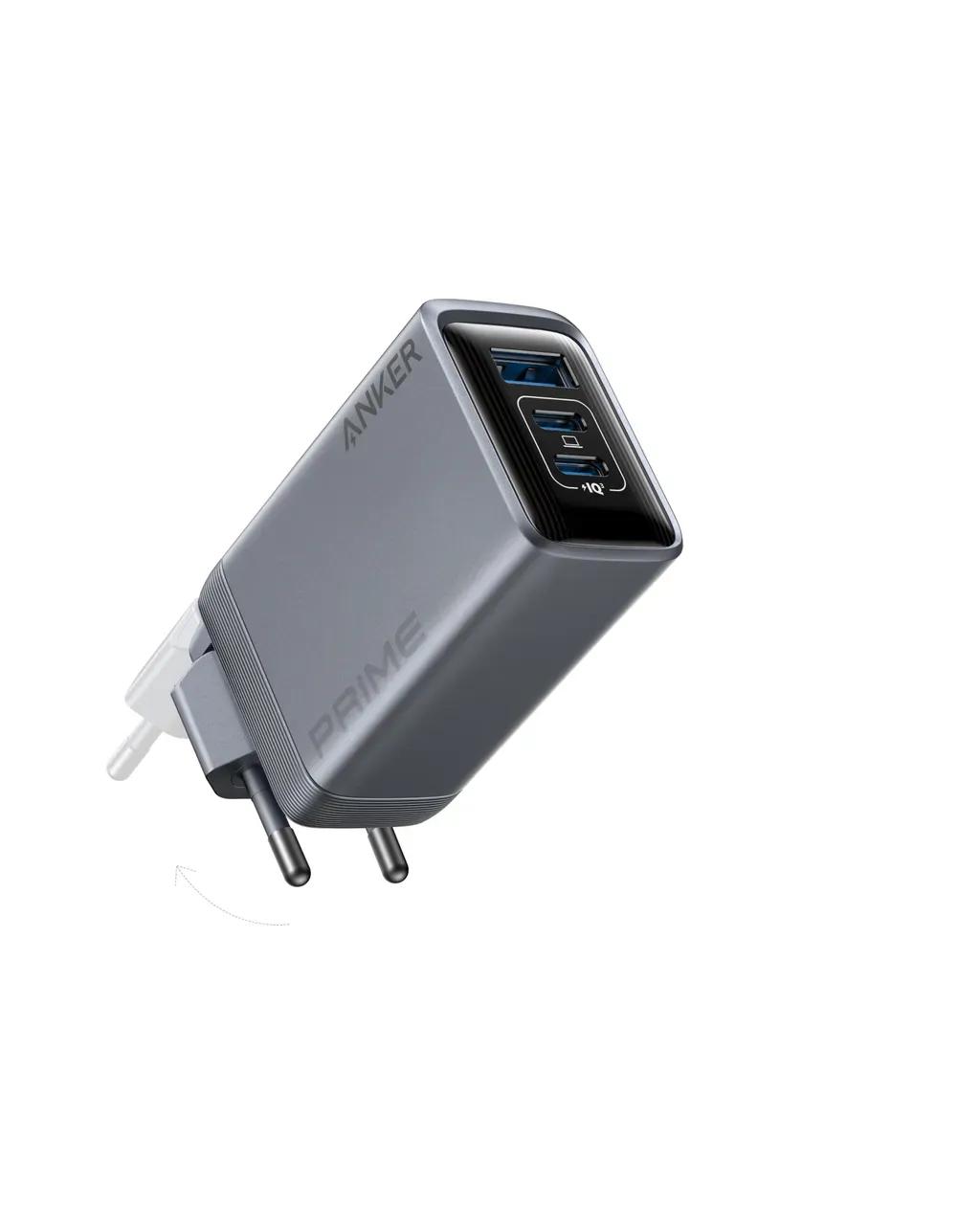 ANKERWallChargerPrime100WGanPrime3Ports