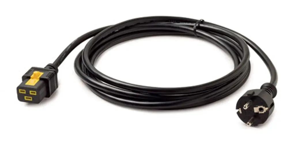 APCPowerCordAP8755LockingC19toCEE7Schuko