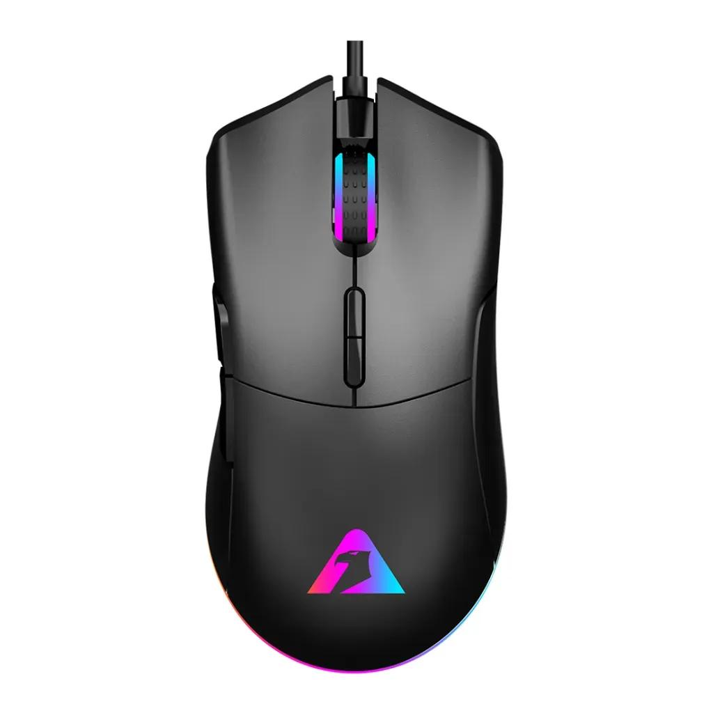 ARMAGGEDDONUSBWIREDMACROABLEGAMINGMOUSEFALCONVLK12000CPIBLACK