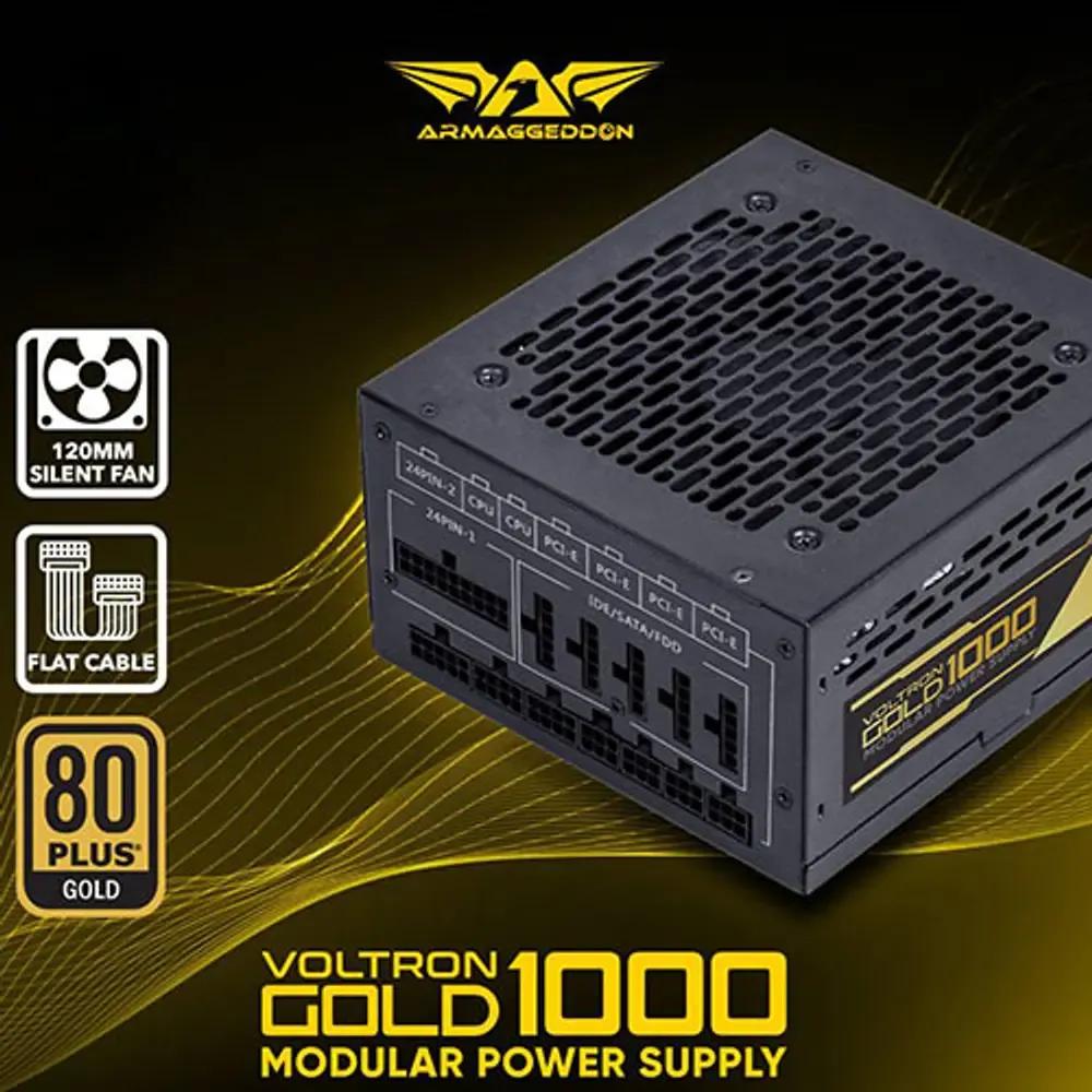 ARMAGGEDDON PSU VOLTRON GOLD 80 RATING 1000W