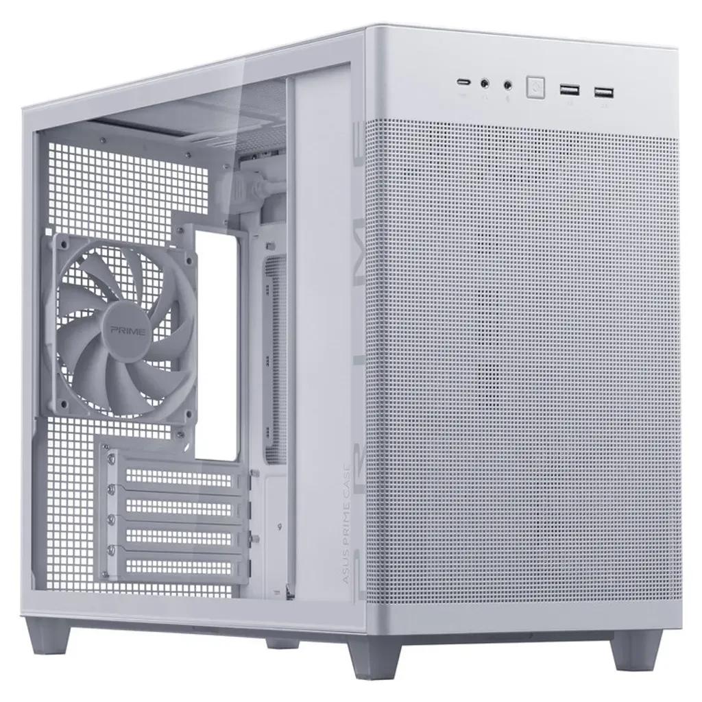 ASUSCASEPrimeAP201TemperedGlassMicroATXWhite