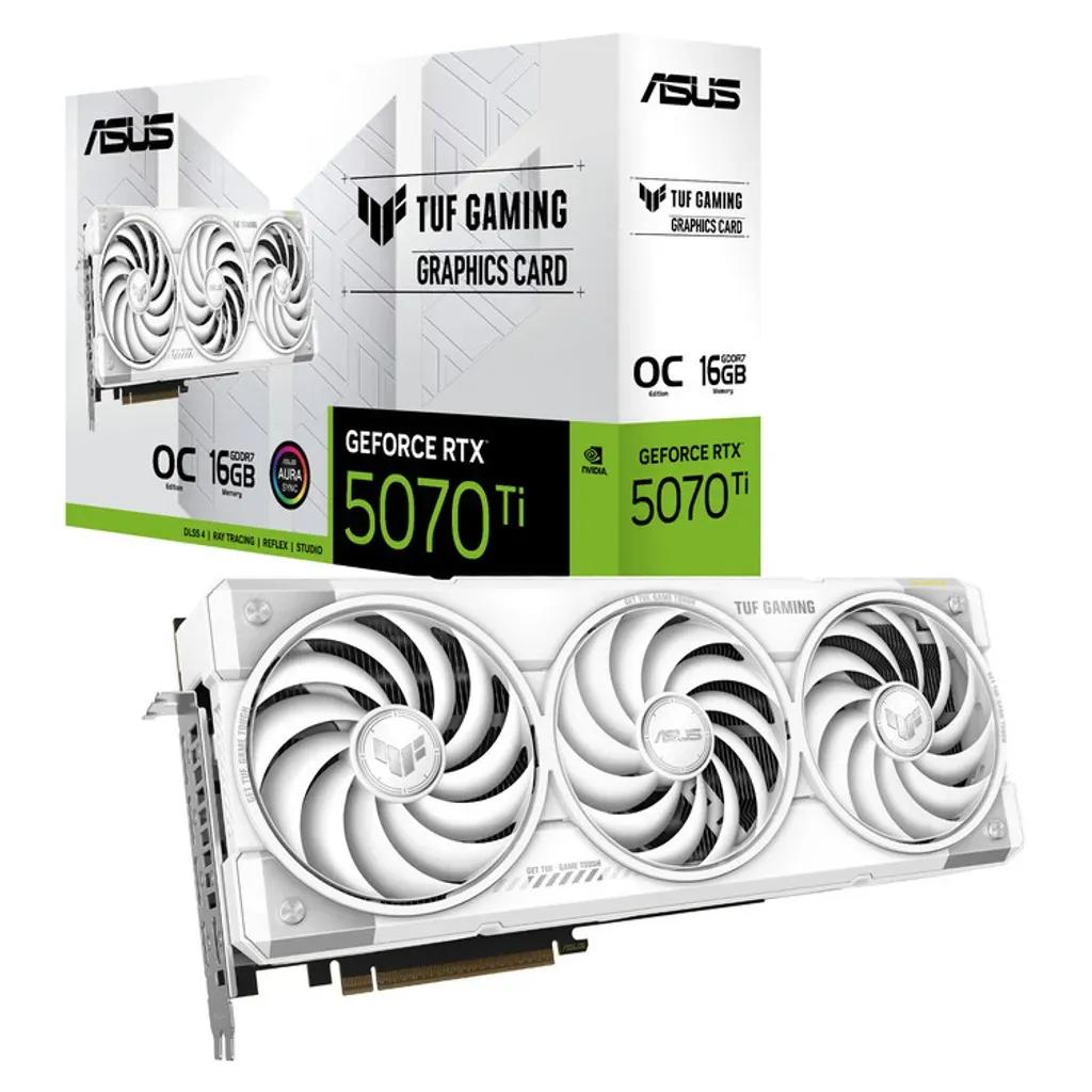 ASUSVGATUF-RTX5070TI-O16G-WHITE-GAMING16GBGDDR7