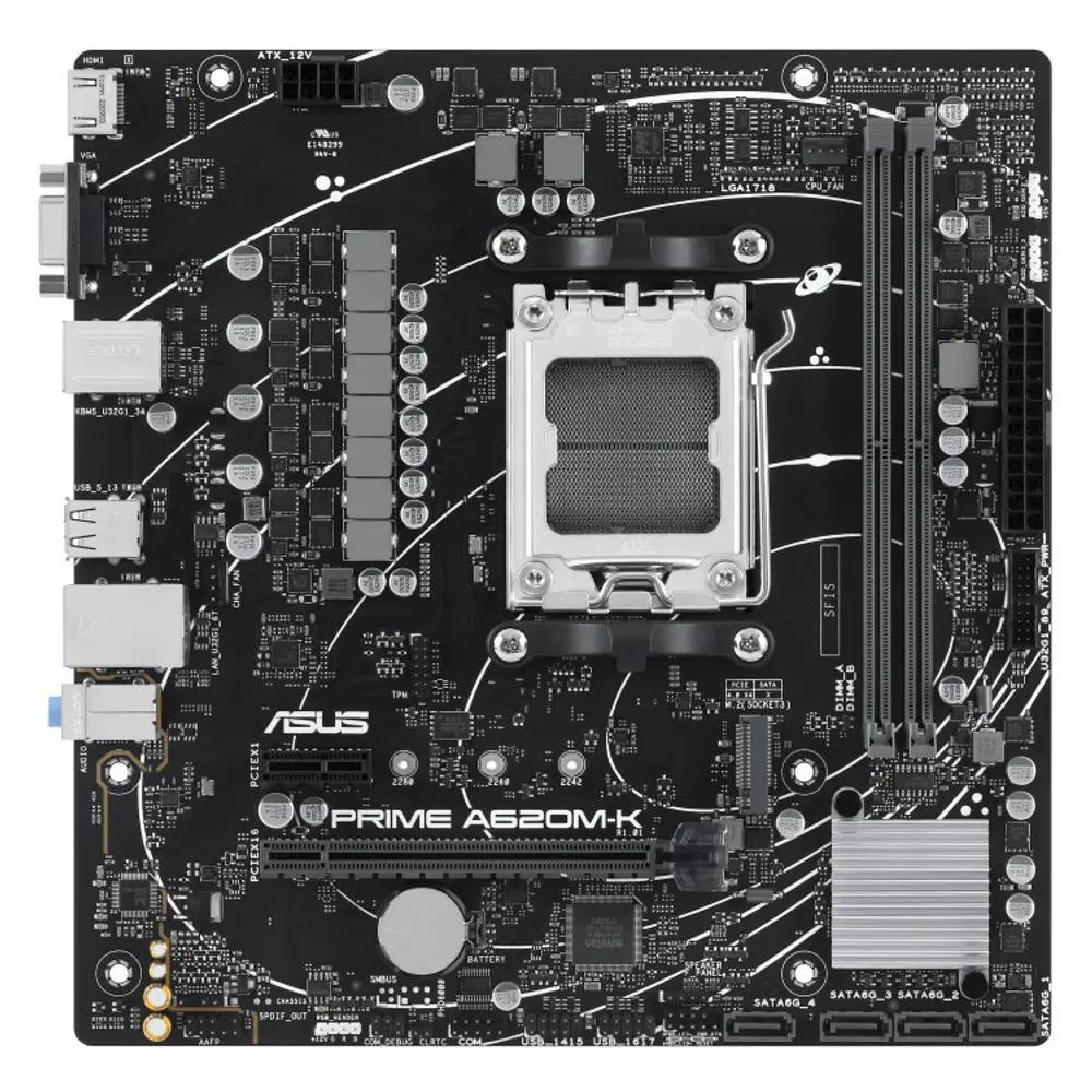ASUS MOTHERBOARD PRIME A620M-K AM5 MATX DDR5