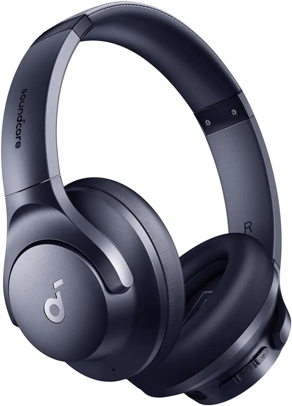 AnkerSoundcoreWirelessHeadphonesQ20iHybridActiveNoiseCancellationBlue