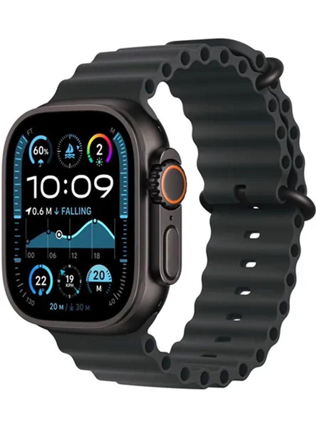 AppleWatchUltra2GPSCellular49mmBlackTitaniumCasewithBlackOceanBand