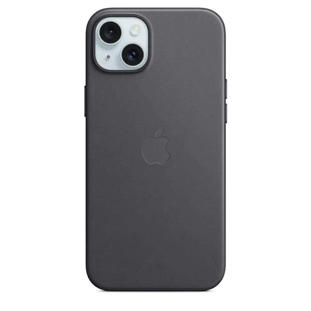 Apple iPhone 15 Plus FineWoven Case with MagSafe Black_1.webp