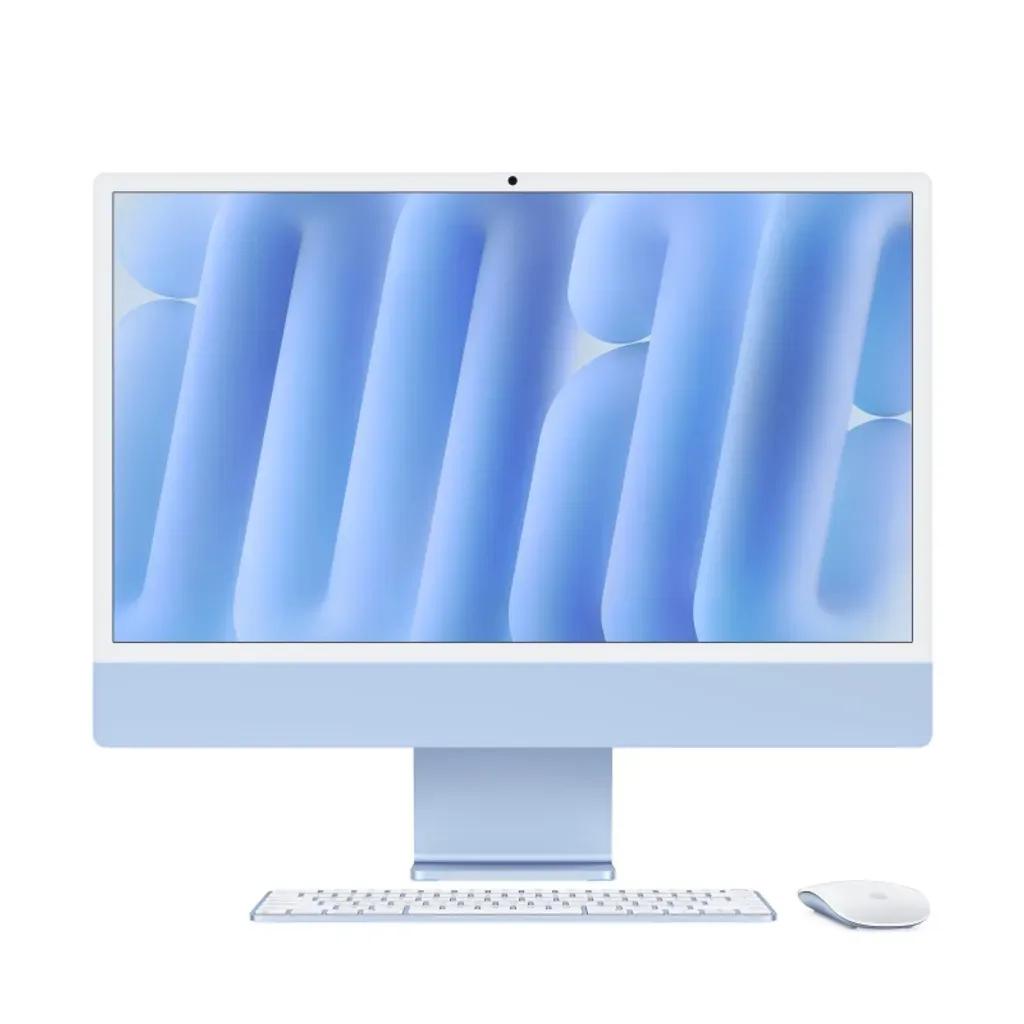 AppleiMac24512GB24GBM410core10coreGPUGRTouchIDKeybMouseBlue
