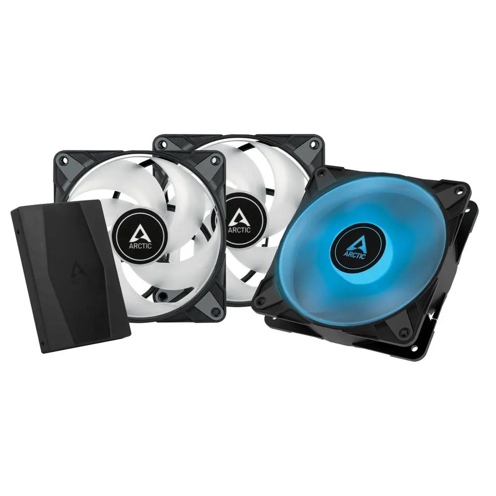 Arctic P12 PWM PST RGB 0dB – 120mm Pressure optimized case fan | PWM controlled speed with PST | RGB_1.webp