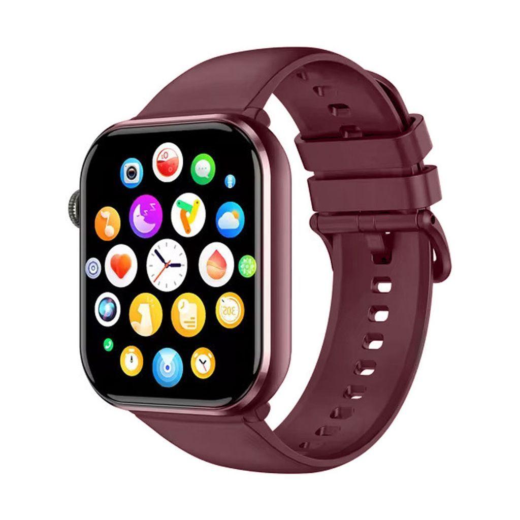 BLACKVIEWBTIP67SPORTSMARTWATCHAMOLEDDISPLAYWINERED