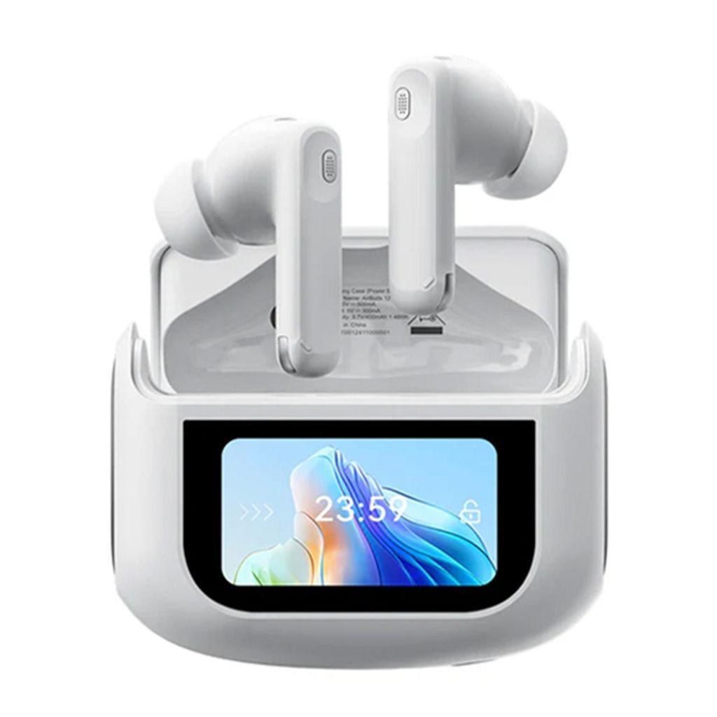 BLACKVIEWENCBT5.4AIRBUDS12WITHLEDSCREENCHARGINGDOCKWHITE