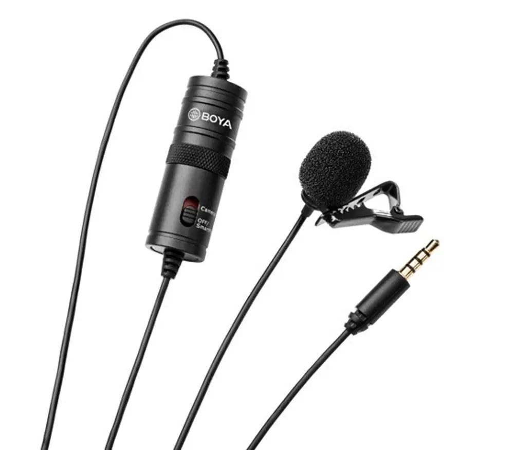 BOYA BY-M1 wired mic Universal Lavalier Microphone_1.webp