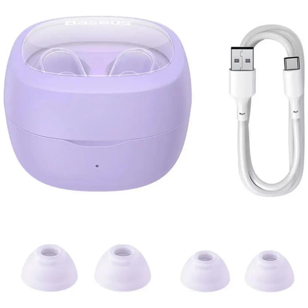 Baseus Bowie Wm02 Tws In-ear Bluetooth Handsfree Purple_1.webp