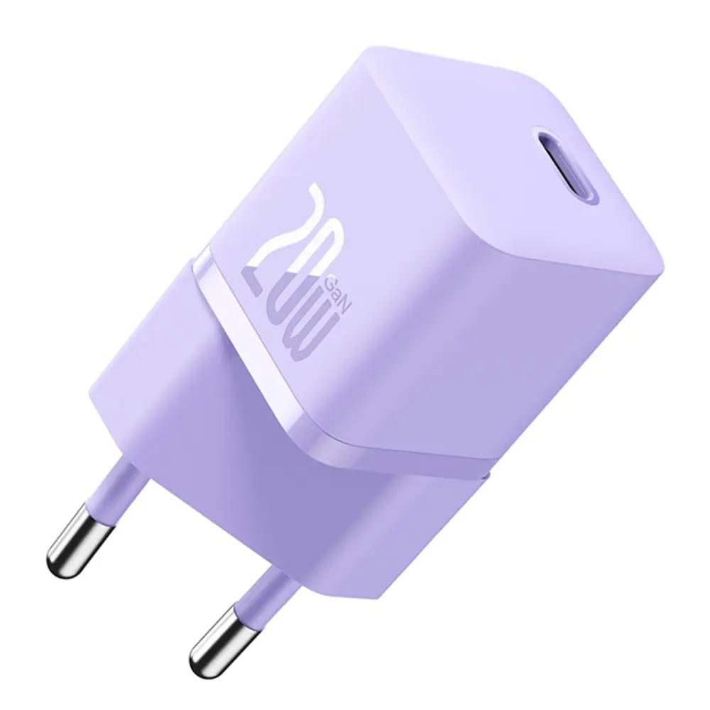 Baseus GaN5 Fast Charger 1C 20W EU Purple_1.webp