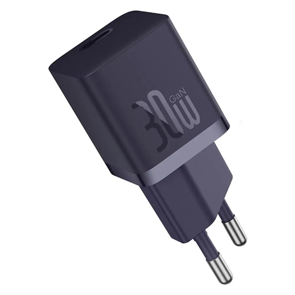 Baseus GaN5 Fast Charger 1C 30W EU Purple_1.webp