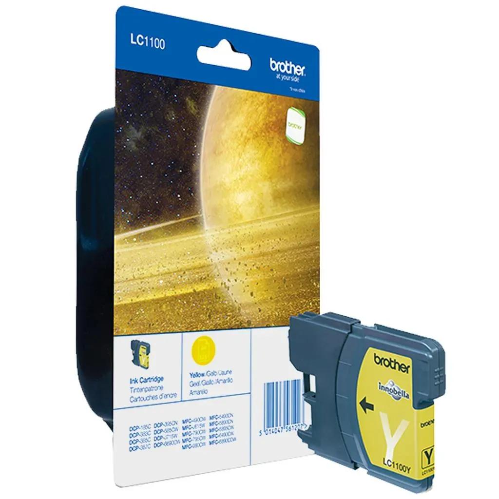 BrotherLC-1100YinkcartridgeOriginalyellow1pcs