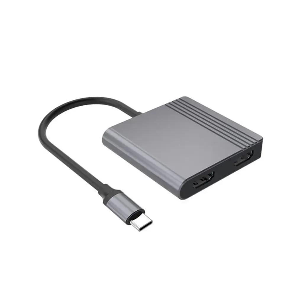 CABLEXPERTTYPE-C3IN1MULTI-PORTADAPTERUSBPORTHDMIPDSPACEGREY