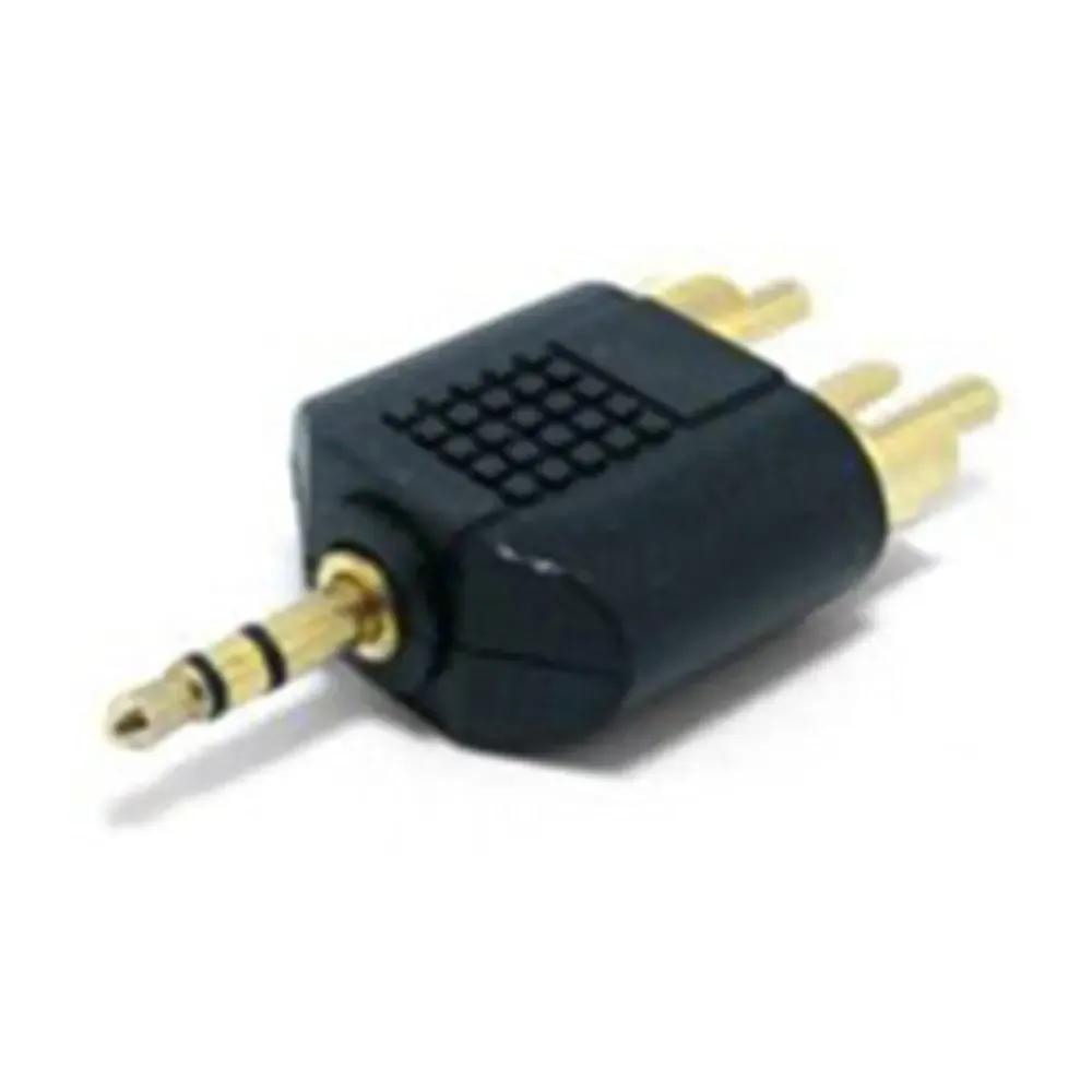 CABLEXPERT 3.5MM PLUG TO 2 x RCA PLUG STEREO AUDIO ADAPTER