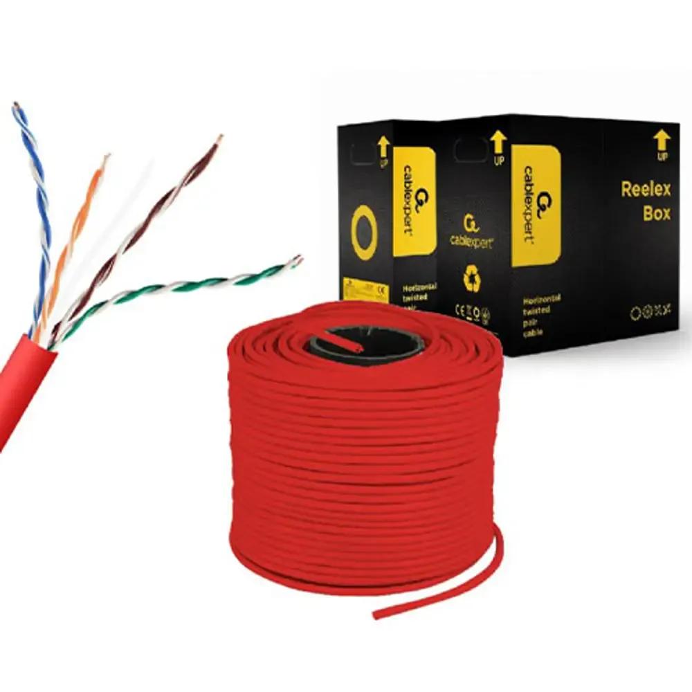 CABLEXPERT CAT5e UTP LAN CABLE CCA SOLID 305M RED