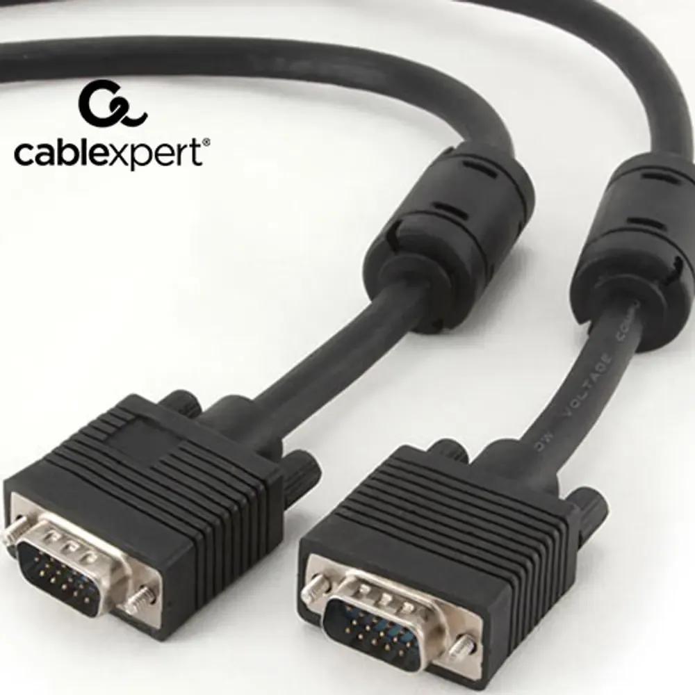 CABLEXPERT PREMIUM VGA HD 15MHD15M DUAL SHIELDED W2 X FERRITE CORE 10M