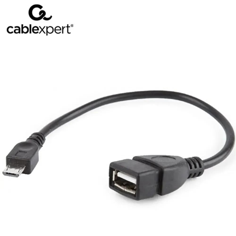 CABLEXPERT USB OTG AF TO MICRO BM CABLE 015m RETAIL PACK