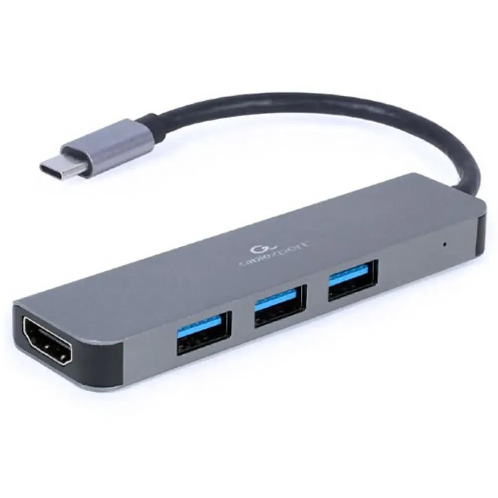 CABLEXPERT USB TYPE-C 2 IN 1 MULTI-PORT ADAPTER HUBHDMI