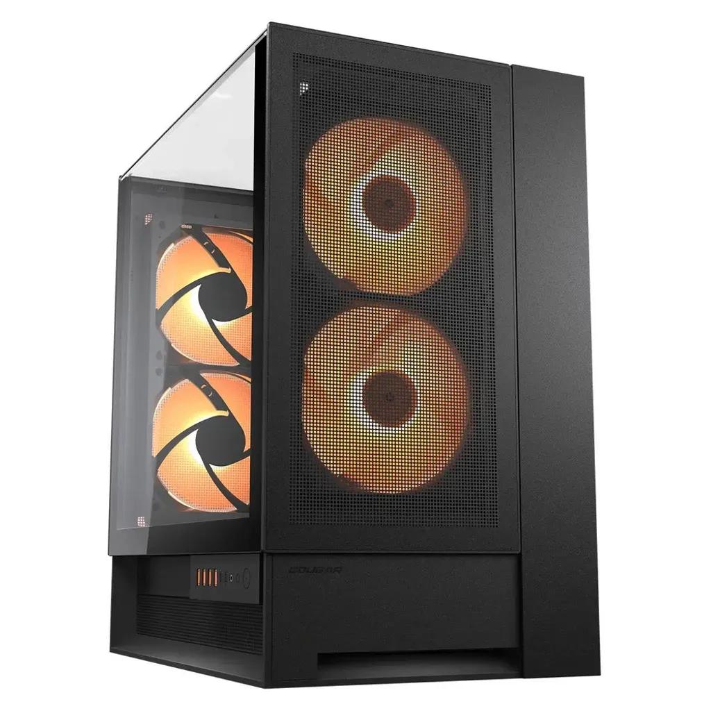 CC-COUGARCaseOMNYXMiddleATXBlack4x160mmARGBfanspreinstalled