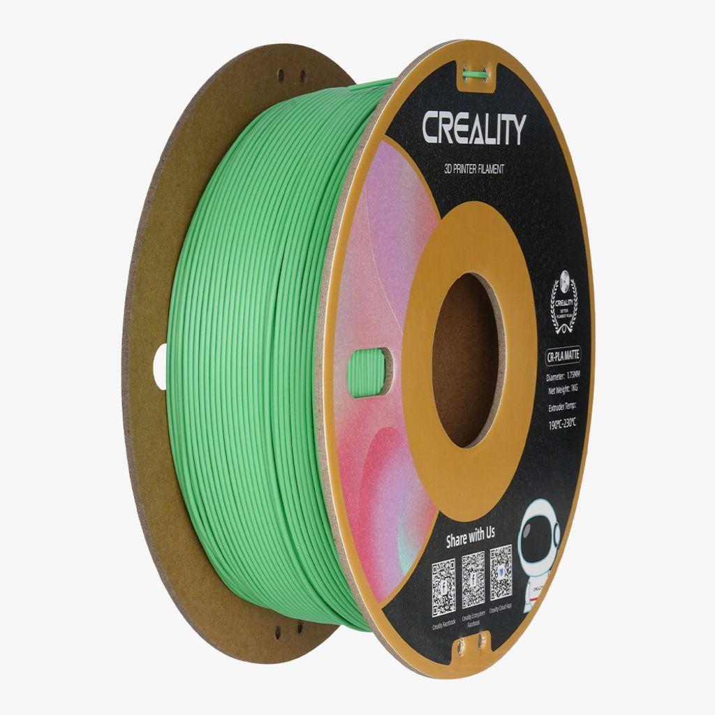 CREALITYCR-PLAMatteAvocadoGreen3DPrinterFilament1kgSpool1.75mm3301010301