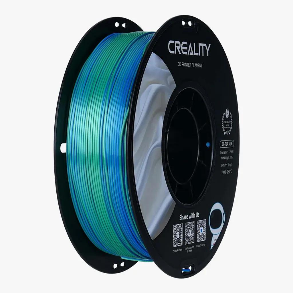 CREALITYCR-PLASilkBlue-Green3DPrinterFilamentGlossy1kgSpool1.75mm