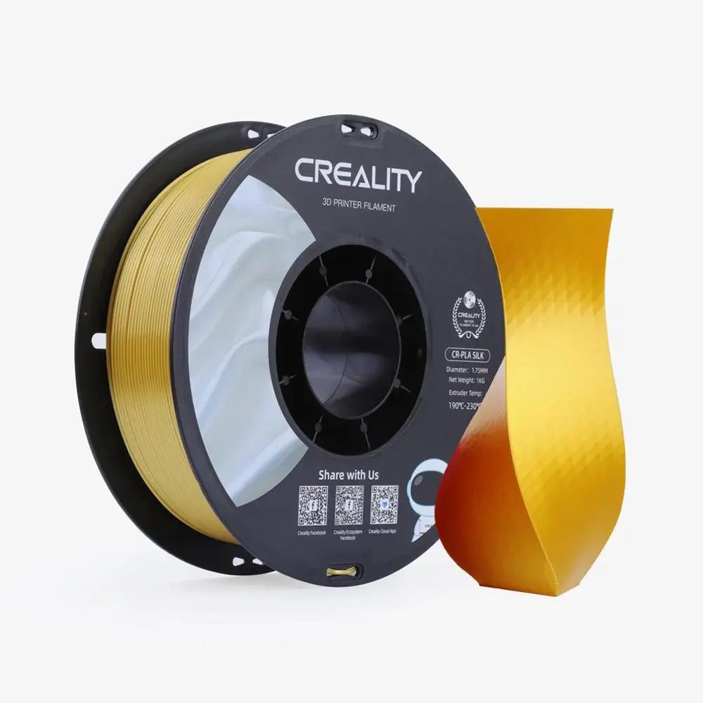 CREALITY CR-PLA Silk Golden, 3D Printer Filament Glossy, 1 kg Spool,1.75 mm_1.webp