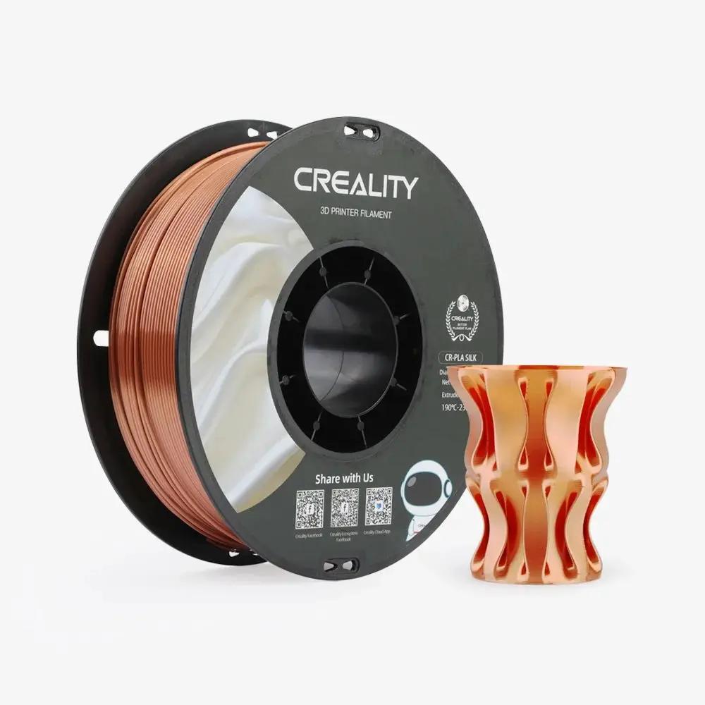 CREALITY CR-PLA Silk Red Copper, 3D Printer Filament Glossy, 1 kg Spool,1.75 mm_1.webp
