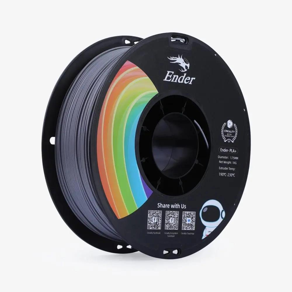 CREALITY EN-PLA+ Grey, Ender 3D Printer Filament, Tensile Str. 34MPA, Bending 77MPa, 1 kg Spool1.75_1.webp