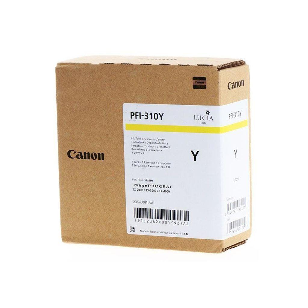 CanonPigmentInkjetPFI-310Yellow2362C001CANPFI-310Y