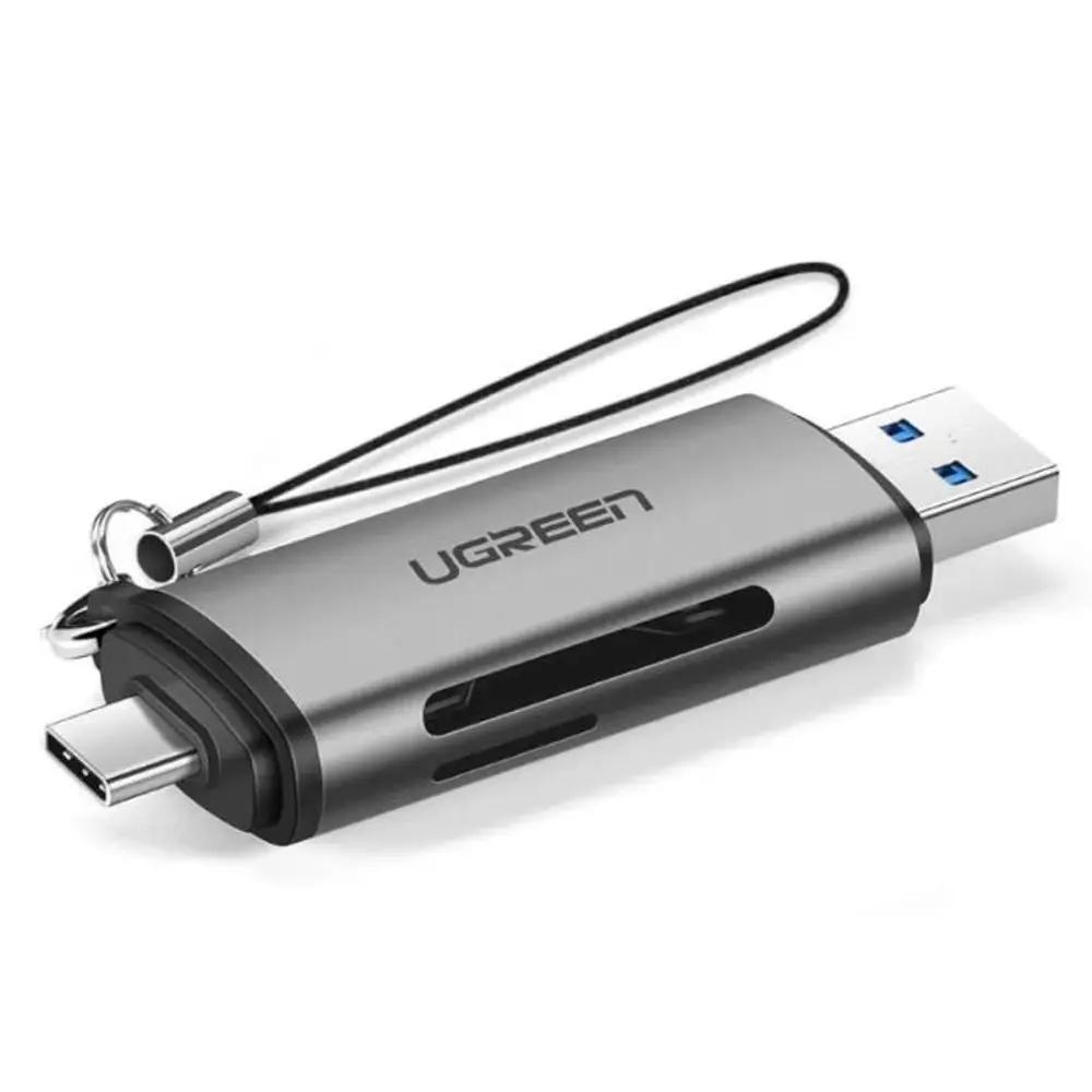 Card Reader UGREEN CM185 TYPE-C_USB 3.0 Gray 50706_1.webp