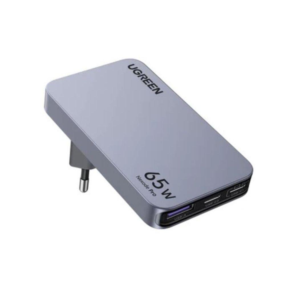 ChargerGaNUGREEN65WPDx2QC4.0X75325356Gray