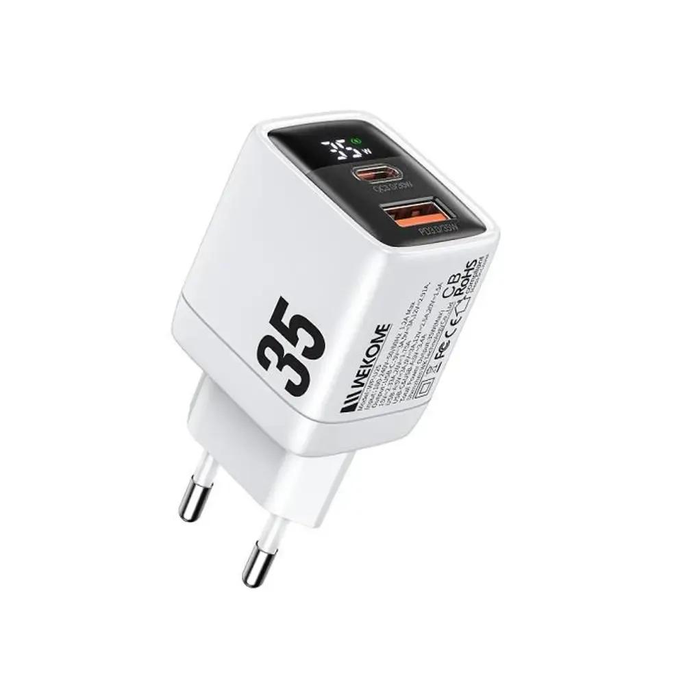 Charger GaN WK 35W PDQC3.0 White WP-U25