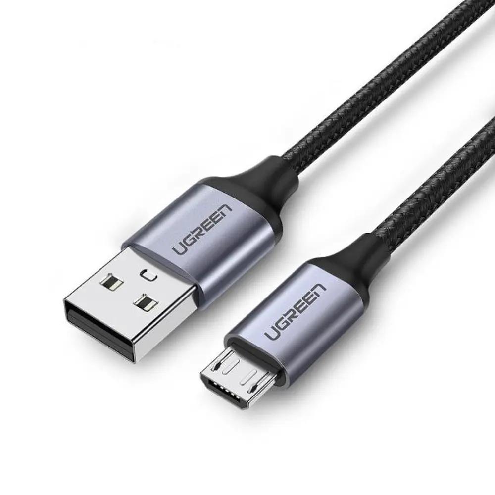 Charging Cable UGREEN US290 Micro Gray 2m 60148 2A_1.webp