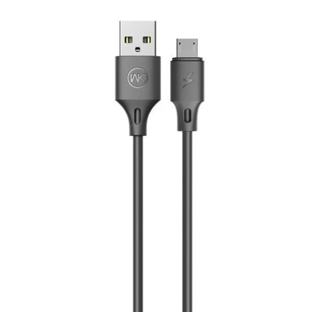 Charging Cable WK Micro Black 1m Full Speed Pro WDC-092 2.4A_1.webp
