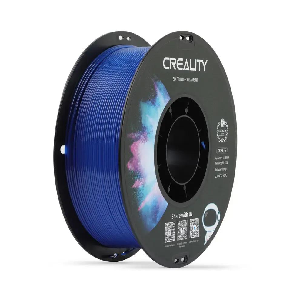 CrealityCR-PETGBlue3DPrinterFilamentHardGlossyTensileStr.49MPA1kgSpool1.75
