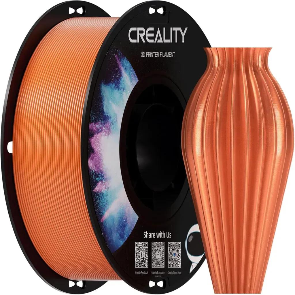 CrealityCR-PETGOrange3DPrinterFilamentHardGlossyTensileStr.49MPA1kgSpool1.77