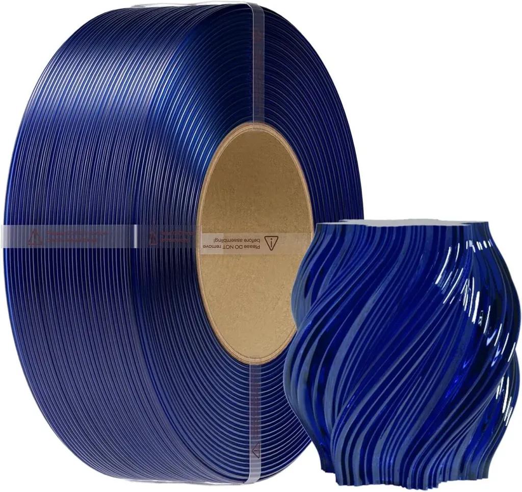 CrealityCR-PETGTechnologyBlue-NoReel3DPrinterFilamentHardGlossyTensile49MPA1kgSpo