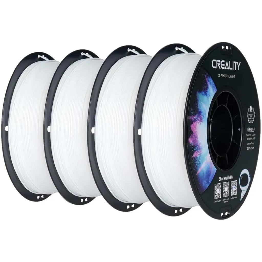 CrealityCR-PETGValuePack4kg-4xWhite3DPrinterFilament