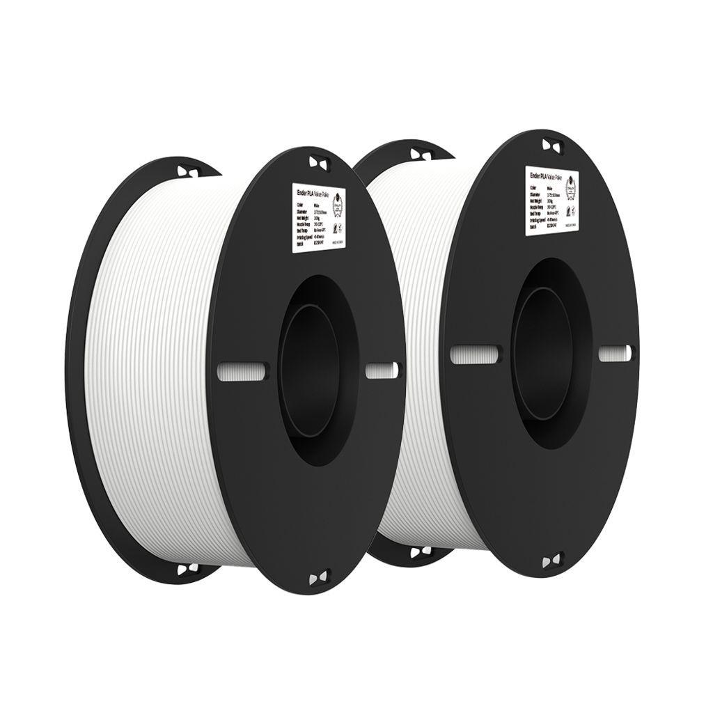 CrealityEN-PLAValuePackWhite-White11kgEnder3DPrinterFilament3301010347