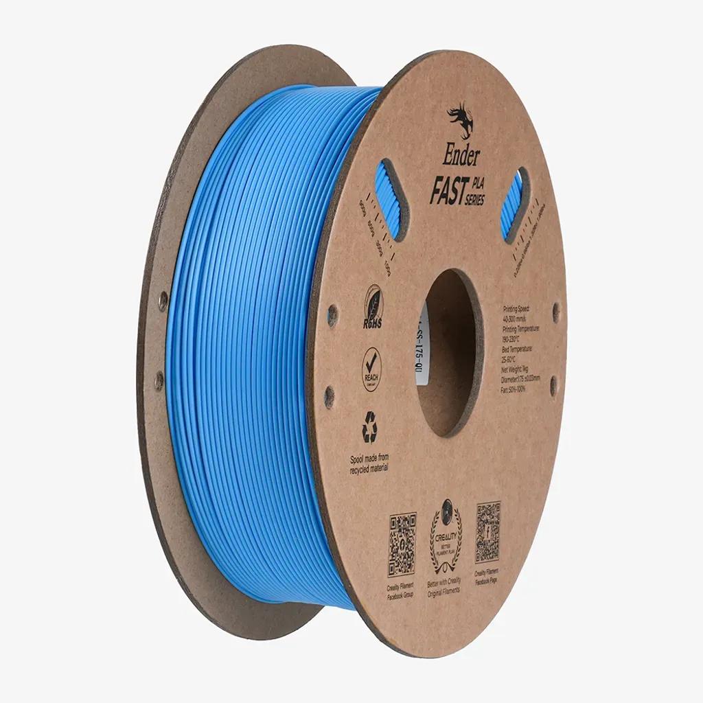 CrealityEnderFastPLALightBlue3DPrinterFilament1kgSpool1.82
