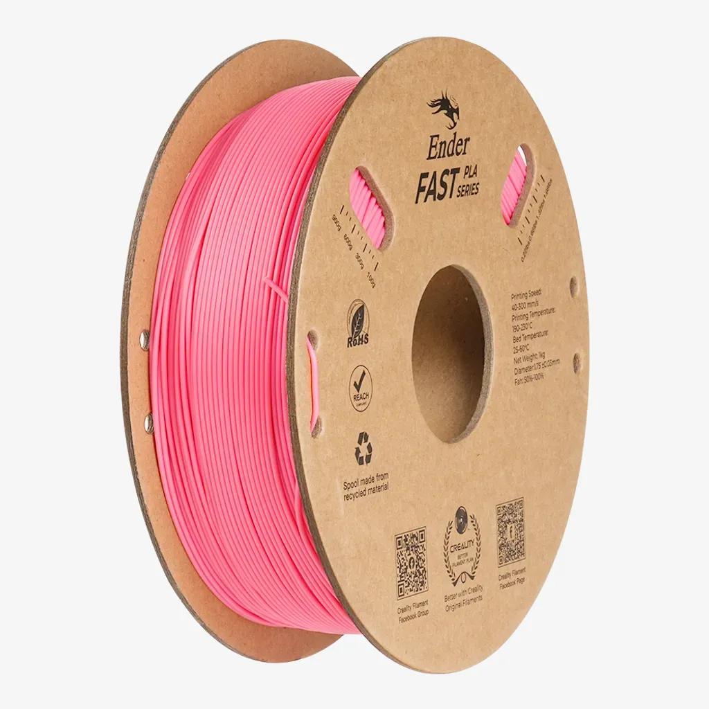 CrealityEnderFastPLAPowderPink3DPrinterFilament1kgSpool1.89