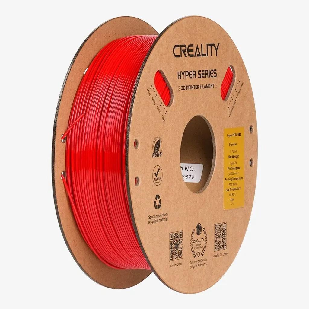 CrealityHyper-PETGRed3DPrinterFilamentfastprintchemicalsunlightresist.1kg1.78